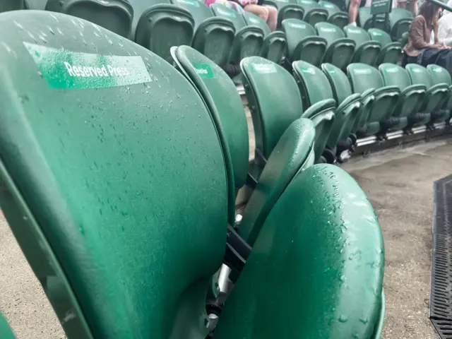 Wimbledon seats on court three