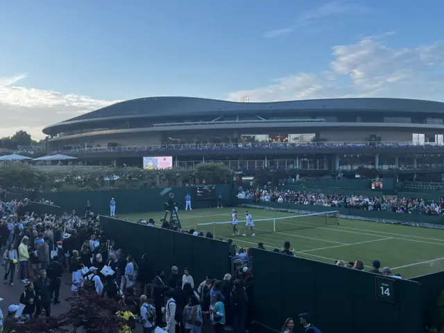 Ons Jabeur wins on court 14