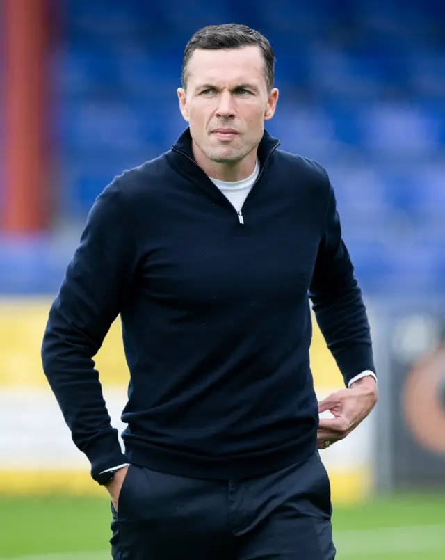 Ross County manager Don Cowie