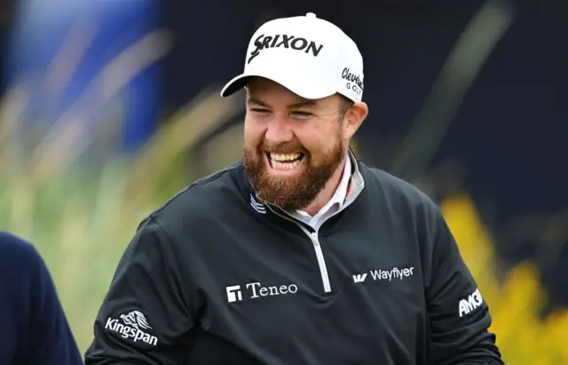 Shane Lowry smiles