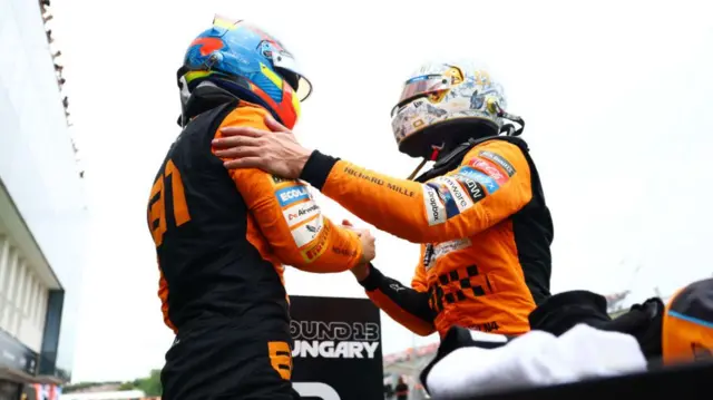 lando norris and oscar piastri