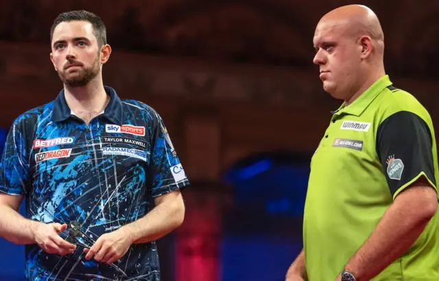 Luke Humphries and Michael van Gerwen