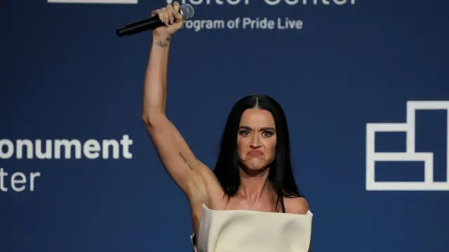 US singer Katy Perry. Photo: June 2024