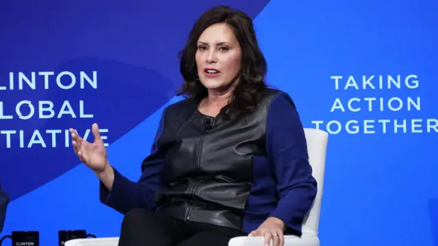 Whitmer at an event in 2023