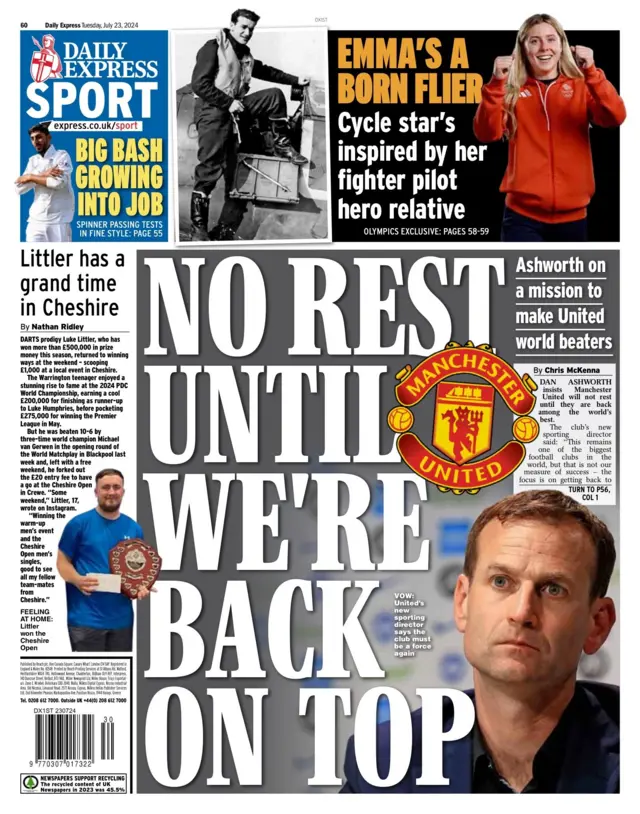 Express back page
