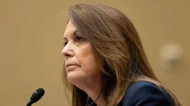 US Secret Service Director Kimberly Cheatle appears before the House Oversight and Accountability Committee hearing