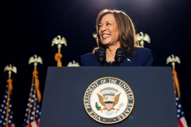 US Vice President Kamala Harris