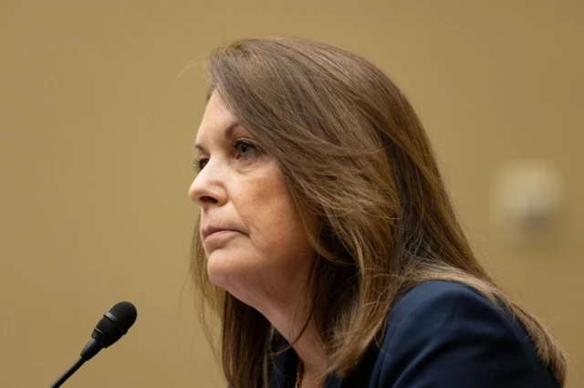 Secret Service Director Kimberly Cheatle at Monday's hearing