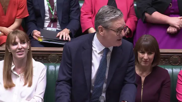 Starmer at despatch box