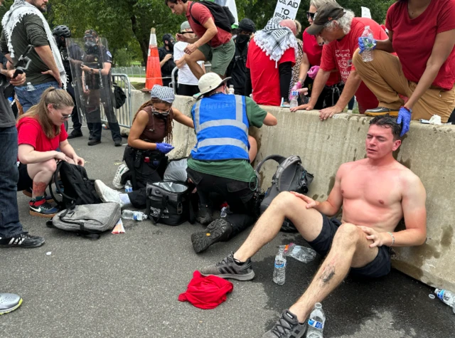 Protesters in Washington