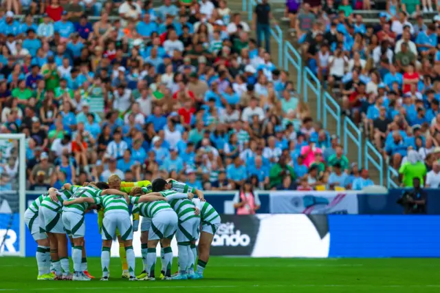 Celtic huddle