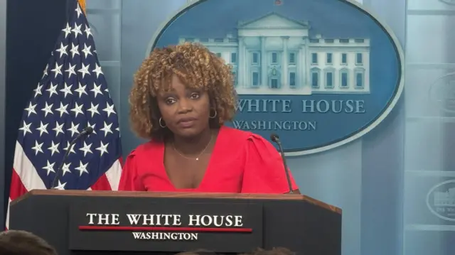 Karine Jean-Pierre at the White House