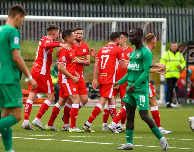 Cliftonville celebrate