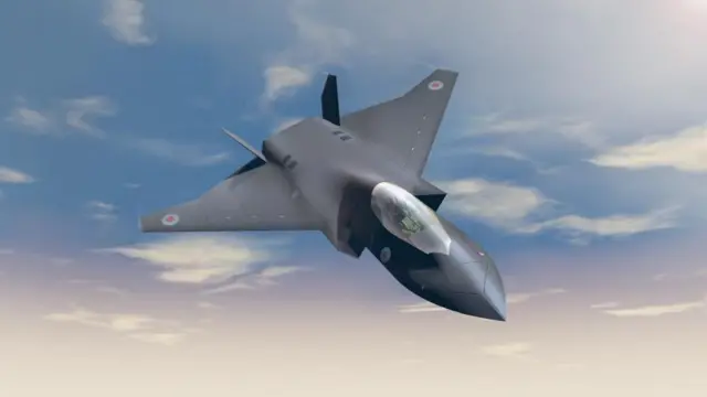 A fighter jet concept image