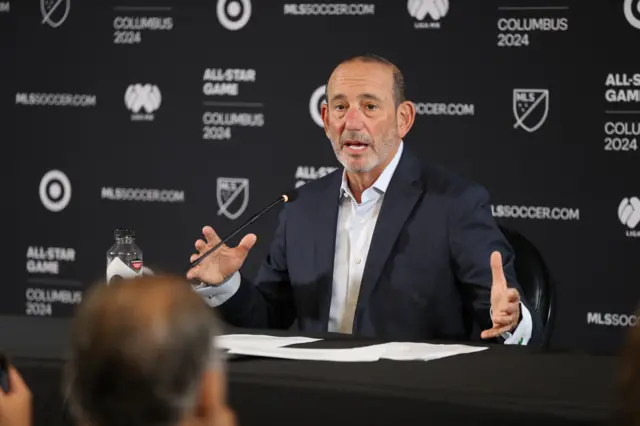 Major League Soccer Commissioner Don Garber