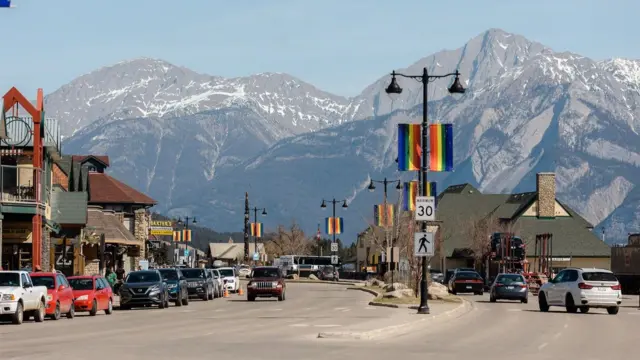 Jasper town centre