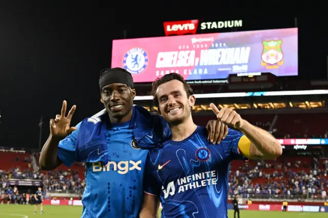 Noni Madueke and Ben Chilwell