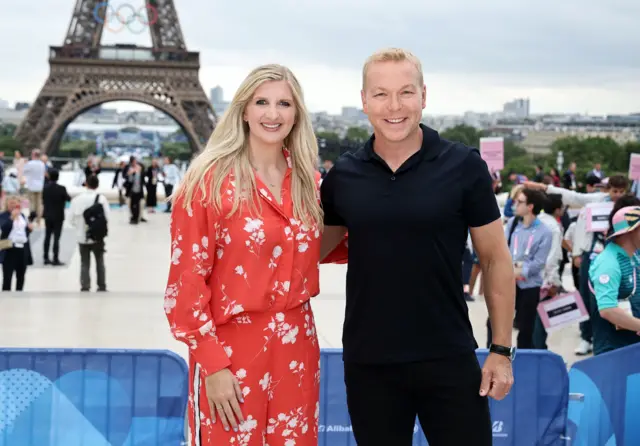 Rebecca Adlington and Sir Chris Hoy