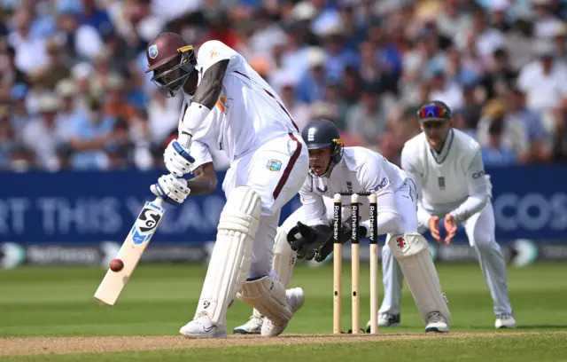 Jason Holder hits for six