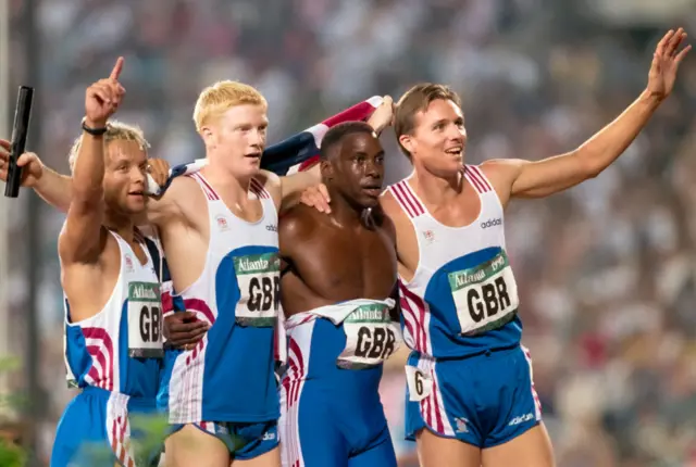 1996 GB men's 4x400m team