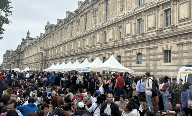 Crowds at opening ceremony