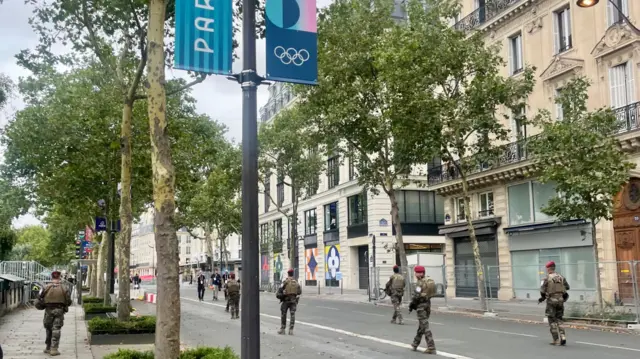 Security by the River Seine