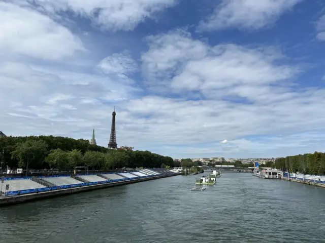 River Seine ready for opening ceremony