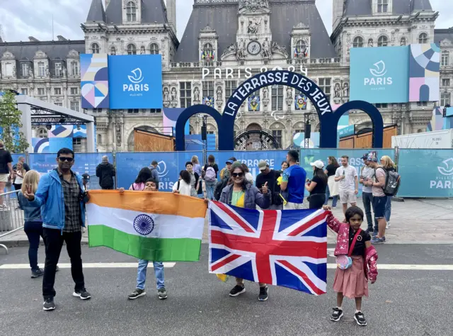 The Bala family in Paris