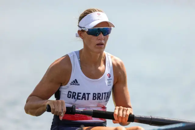 Helen Glover of Team Great Britain