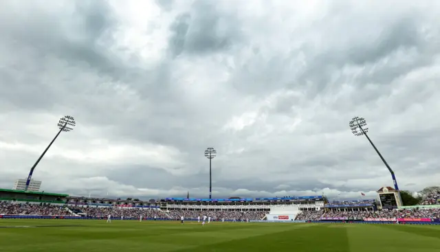 A general view of Edgbaston during the third Test