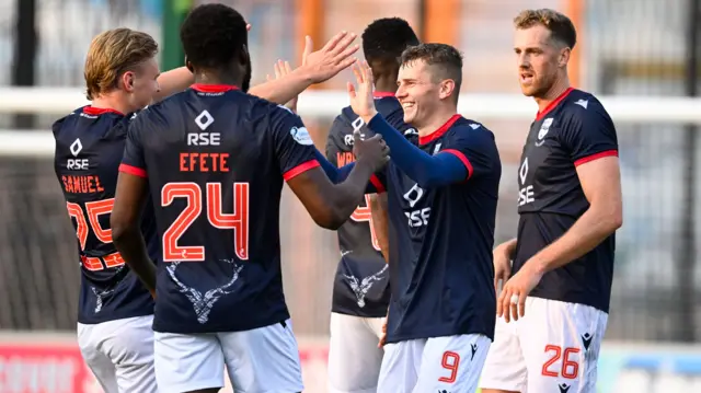 Ross County celebrate