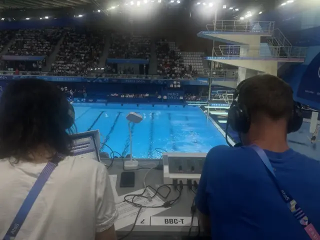 BBC commentary box