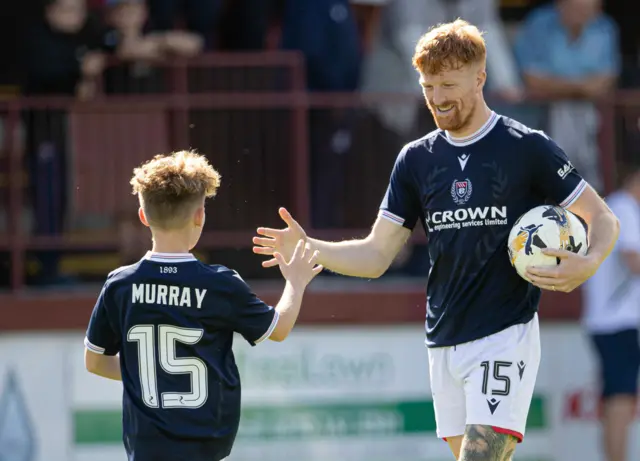 Simon Murray and fan