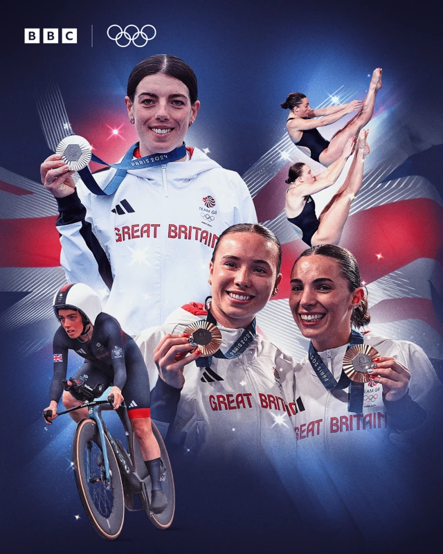 Great Britain's Yasmin Harper and Scarlett Mew Jensen and Anna Henderson