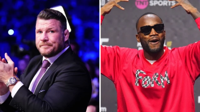 Michael Bisping and Leon Edwards