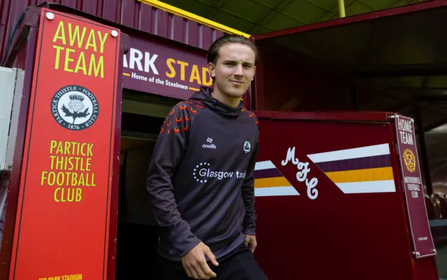 Partick Thistle forward Logan Chalmers