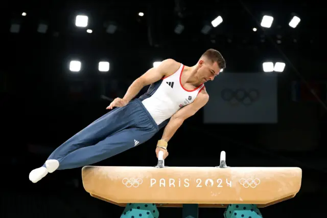 Max Whitlock of Team Great Britain