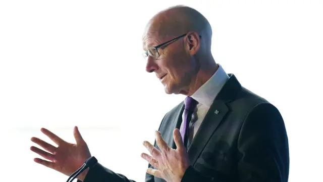 First Minister John Swinney