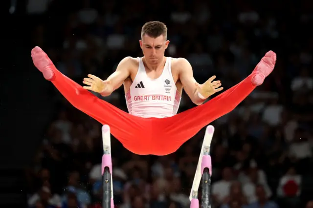 Max Whitlock on parallel bars