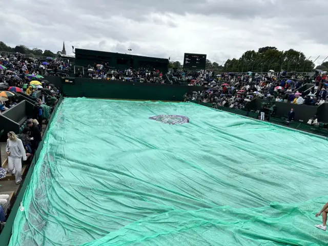 Covers on court three