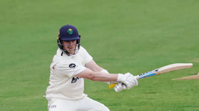 Sam Northeast batting for Glamorgan