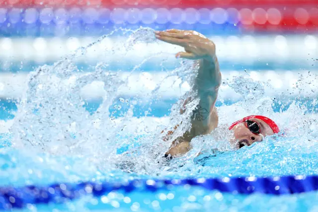 Anna Hopkin of Team Great Britain competes