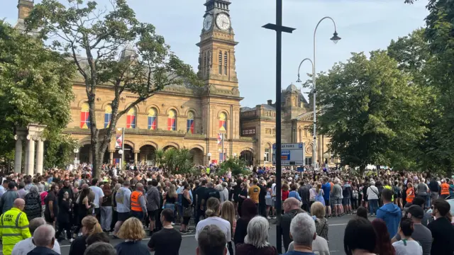 Southport vigil