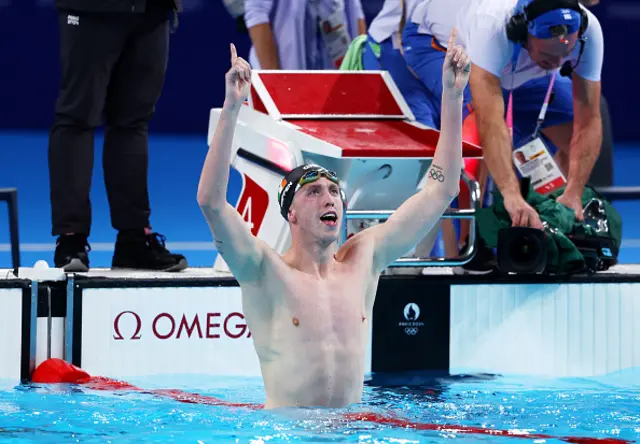 Daniel Wiffen of Team Republic of Ireland celebrates