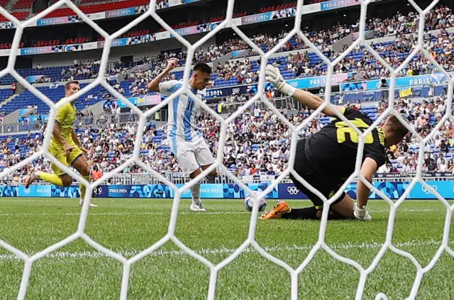 Argentina score their second goal