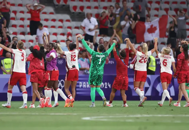 Canada celebrate