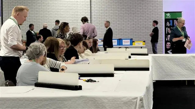 First ballots being counted at Rushcliffe