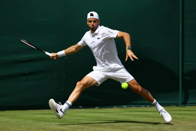 Dimitrov forehand