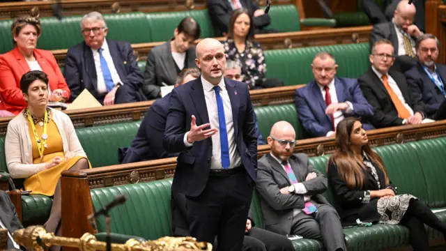 Stephen Flynn speaks in the House of Commons