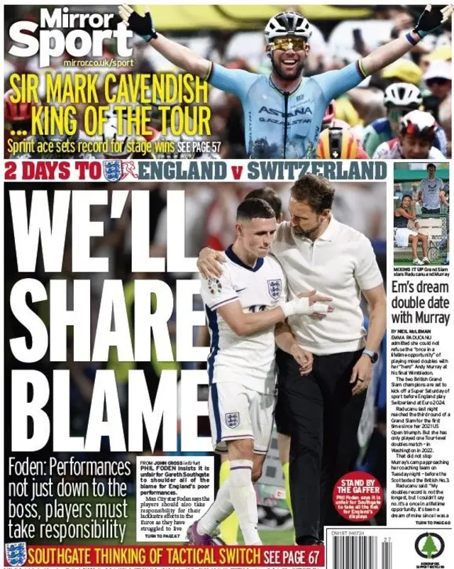 Mirror back page